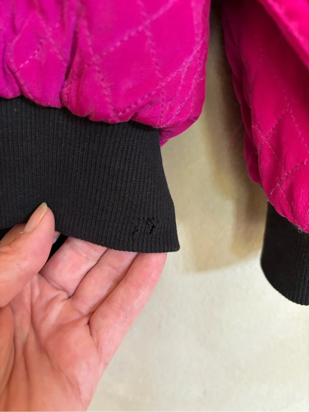 Kansai Yamamoto silk quilted beaded bomber jacket